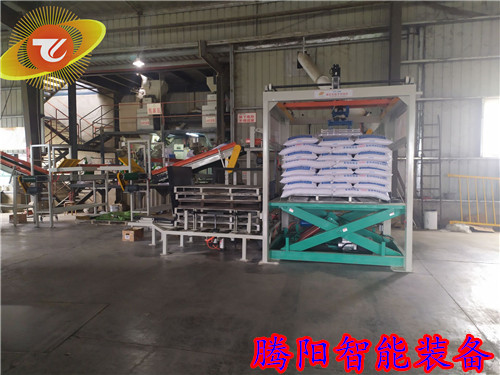 山東騰陽(yáng)全自動(dòng)碼垛機(jī)應(yīng)用于各行業(yè)