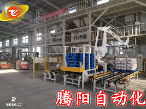 碼垛機(jī)器人取代了人工勞動(dòng)力