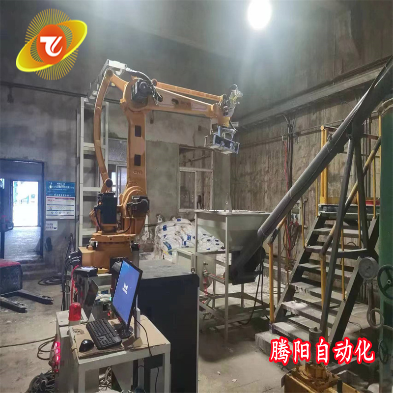 氧化鋁自動拆包機械手技術(shù)特點