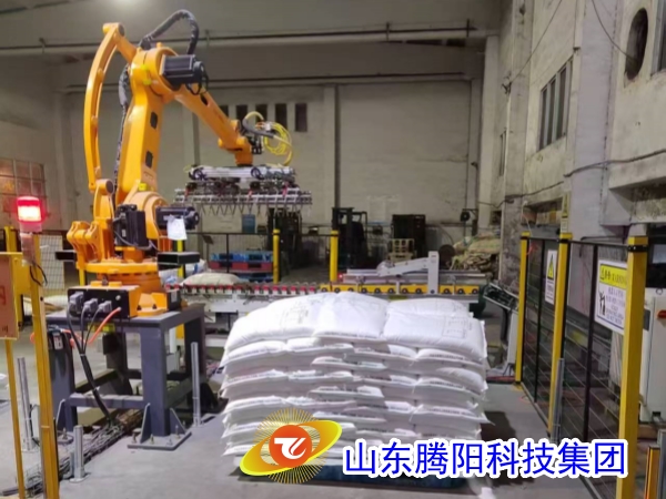 砂漿膩子粉碼垛機器人：建筑材料的智能搬運革新