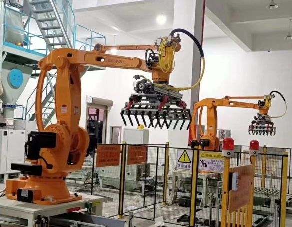 建材碼垛機器人：智能升級，賦能高效生產(chǎn)